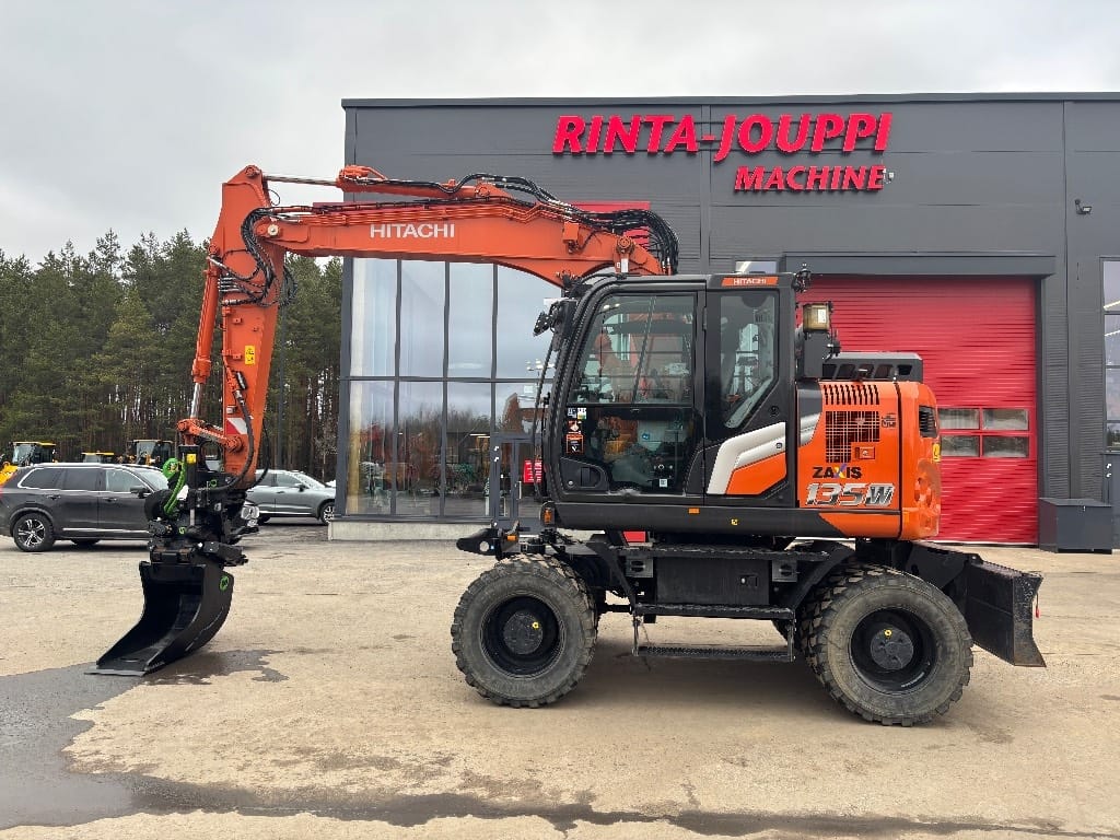 Hirochin Hitachi ZX 135 W-7 - Wheeled excavators | Rinta-Jouppi Machine
