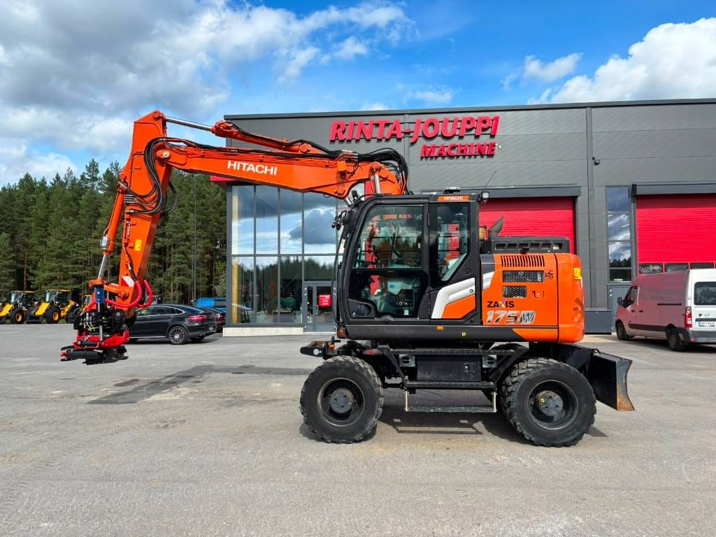 Hitachi ZX 175 W-7 - Wheeled excavators | Rinta-Jouppi Machine