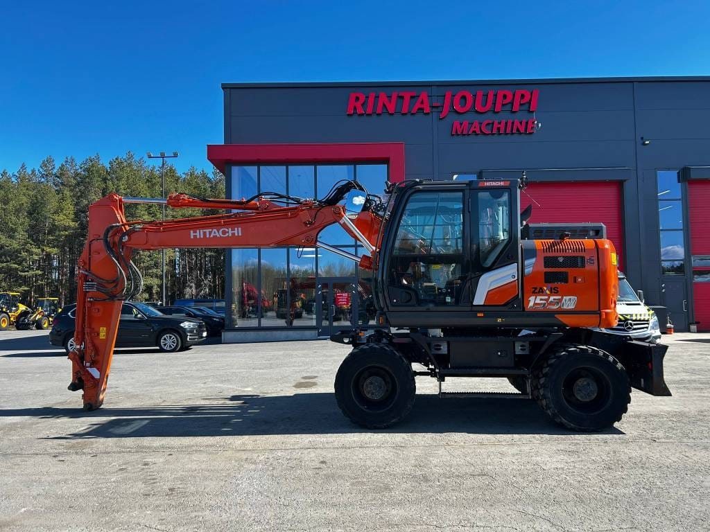 Hitachi ZX 155 W-7 - Wheeled excavators | Rinta-Jouppi Machine