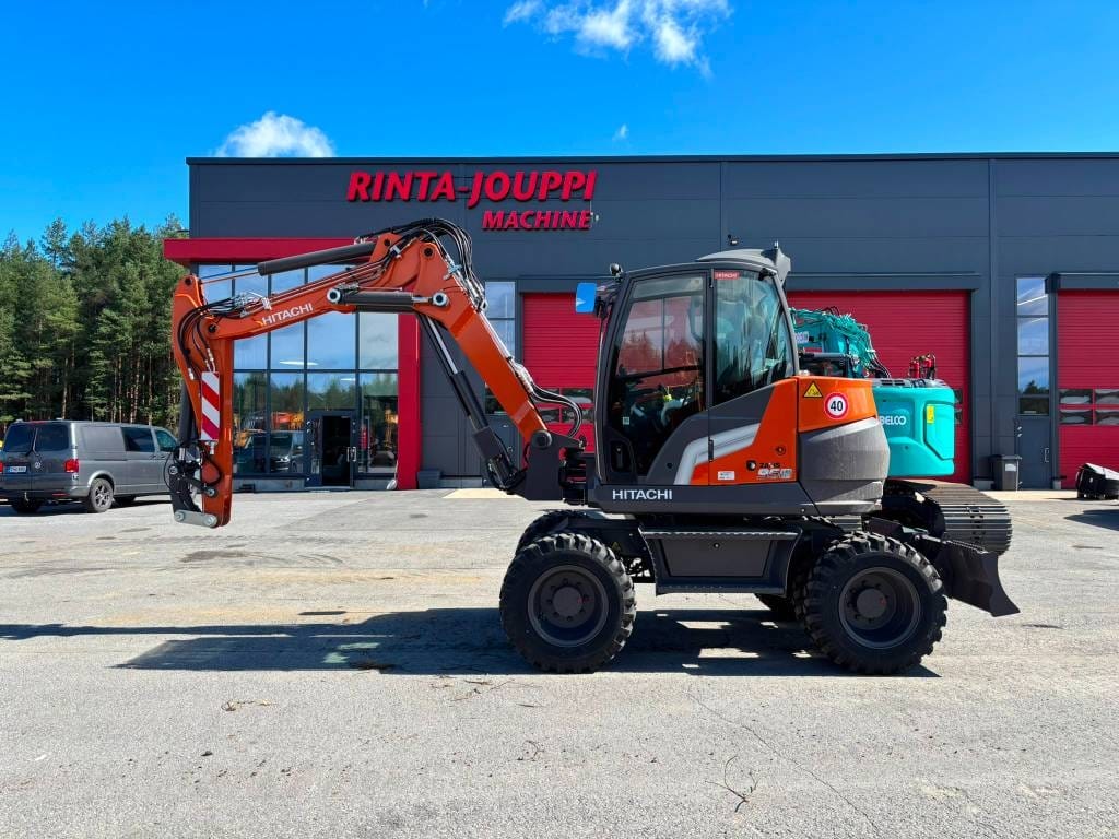 Hitachi ZX 95 W-7, Uusi - Wheeled excavators | Rinta-Jouppi Machine